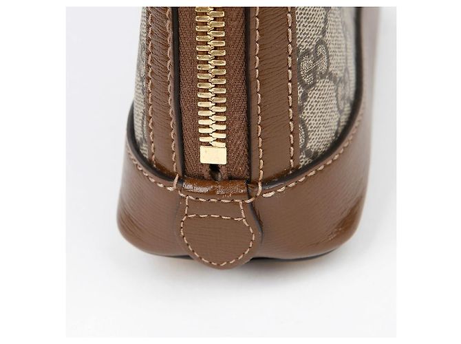 Gucci Mini borsa a tracolla Horsebit Marrone - vista 6