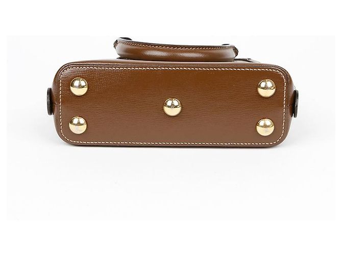 Gucci Mini borsa a tracolla Horsebit Marrone - vista 7