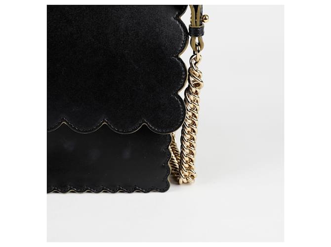 Fendi Borsa a spalla tote Medium Can Nero - vista 3