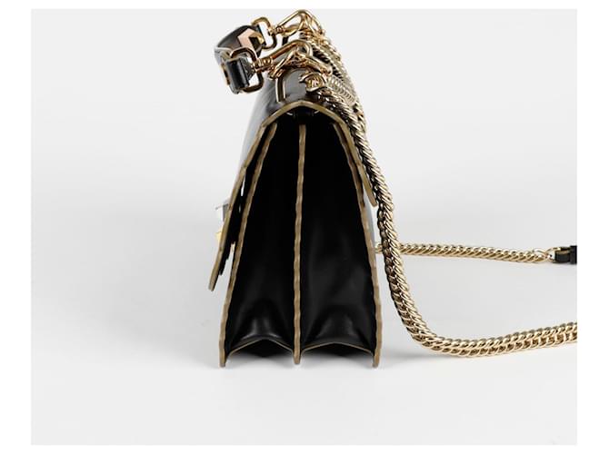 Fendi Borsa a spalla tote Medium Can Nero - vista 4