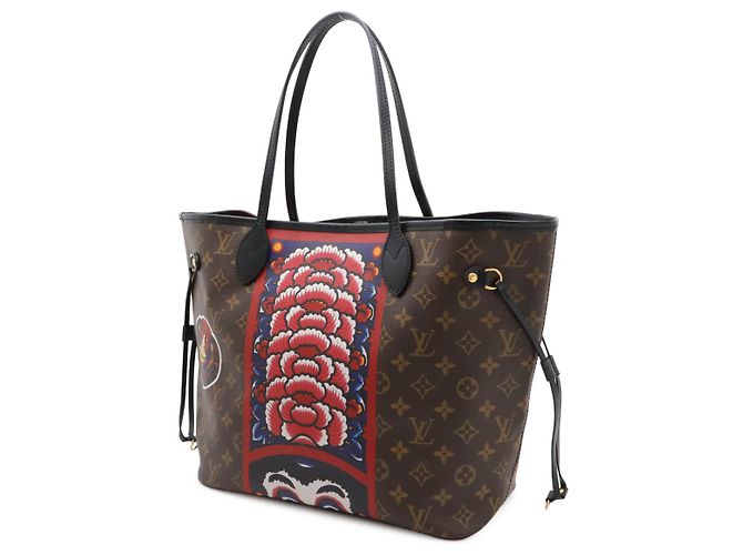 Borsa Tote Louis Vuitton Neverfull MM Multicolore - vista 2