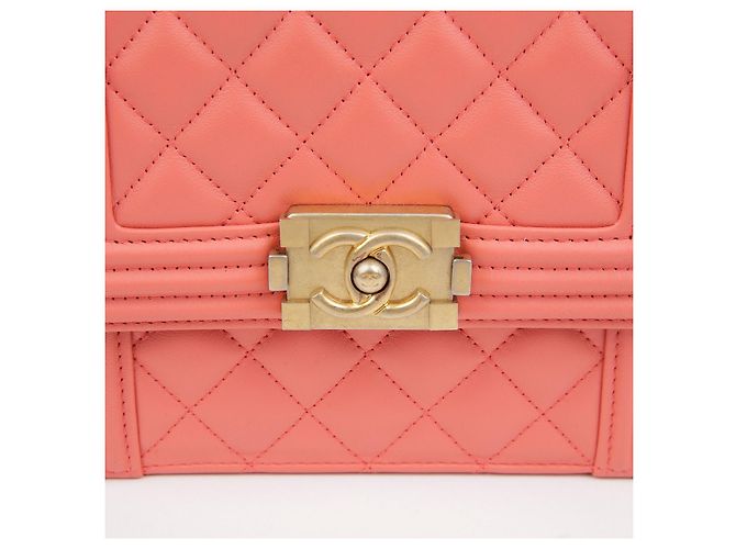 Chanel Borsa a tracolla Boy North South Flap Bianco - vista 3
