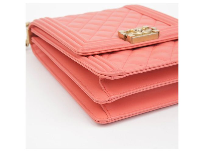 Chanel Borsa a tracolla Boy North South Flap Bianco - vista 8