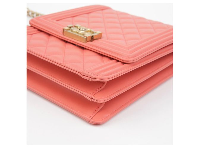 Chanel Borsa a tracolla Boy North South Flap Bianco - vista 9