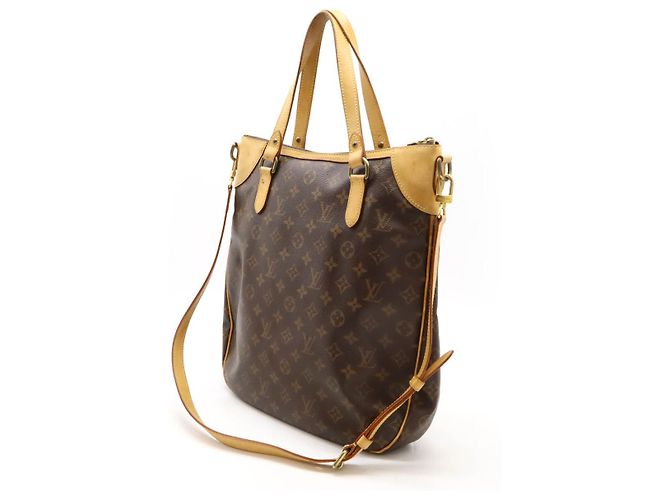 Borsa Louis Vuitton Monogram Odeon GM Marrone - vista 2