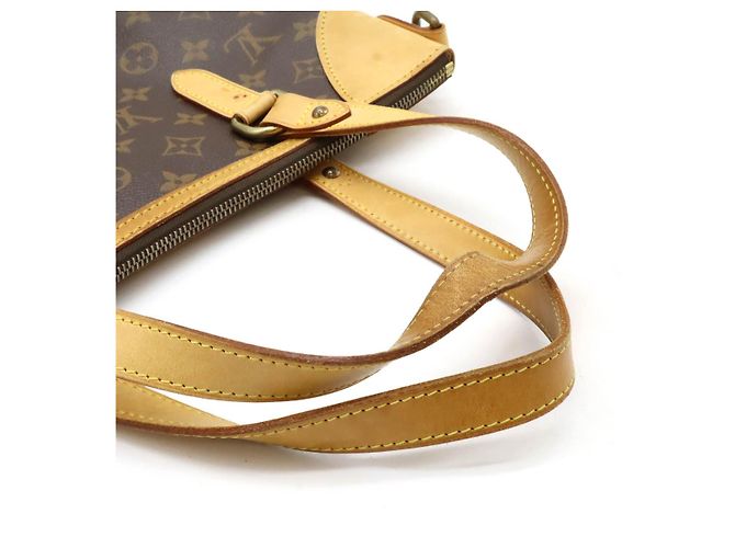 Borsa Louis Vuitton Monogram Odeon GM Marrone - vista 4