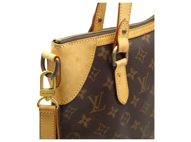 Borsa Louis Vuitton Monogram Odeon GM Marrone - vista 8