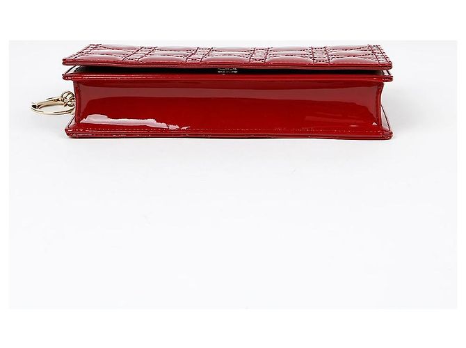 Dior Borsa a tracolla Lady Pouch Rosso - vista 5