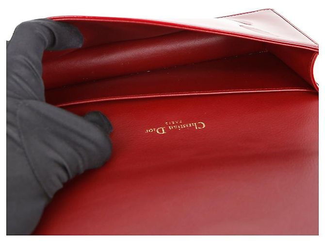 Dior Borsa a tracolla Lady Pouch Rosso - vista 7