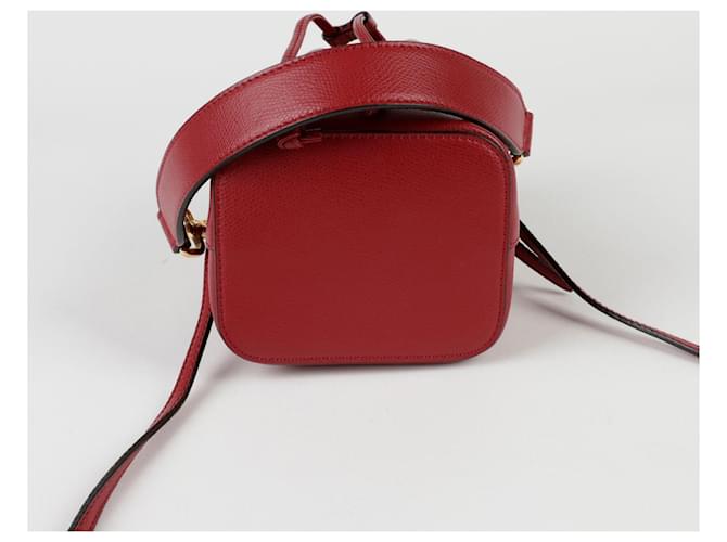 Fendi Borsa a secchiello mini Montrezzo da spalla Rosso - vista 6