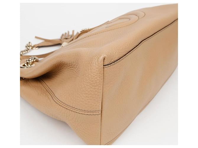Gucci Borsa a tracolla con catena e nappe Arancione - vista 8
