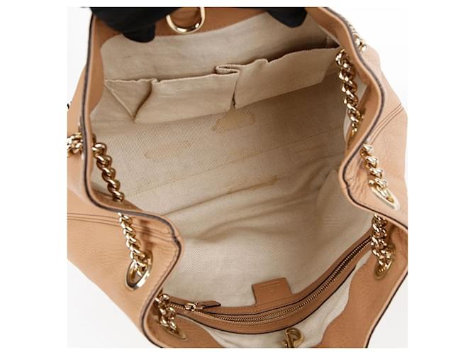 Gucci Borsa a tracolla con catena e nappe Arancione - vista 9