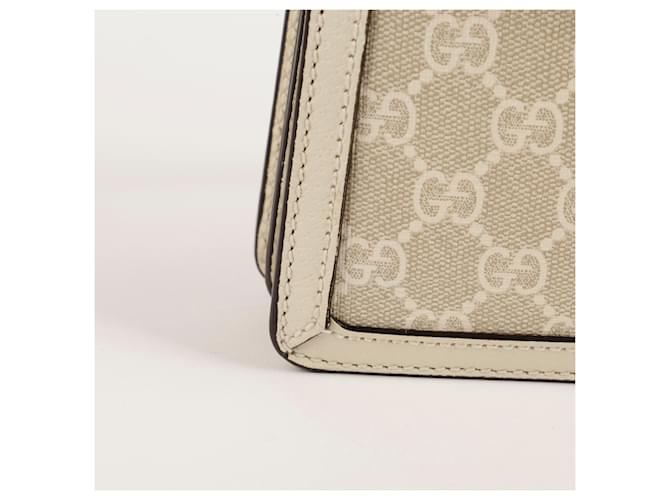 Gucci Borsa Tote e a Tracolla Ophidia Small Bianco - vista 4