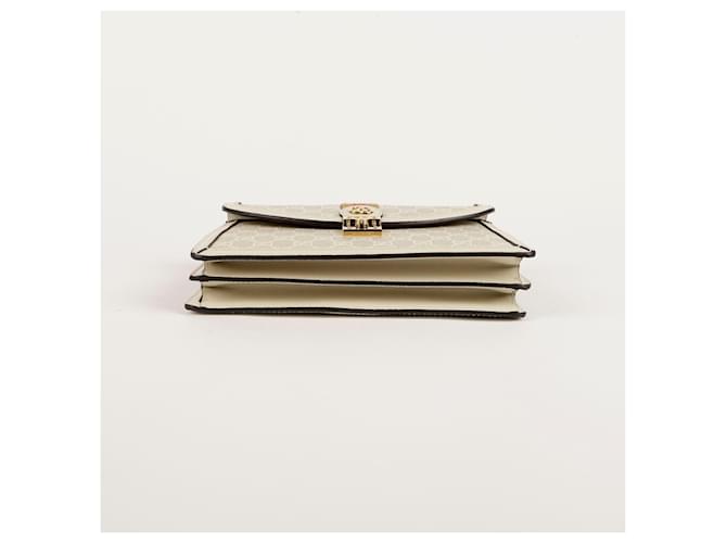 Gucci Borsa Tote e a Tracolla Ophidia Small Bianco - vista 8