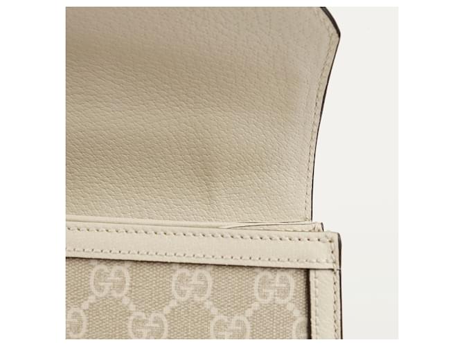 Gucci Borsa Tote e a Tracolla Ophidia Small Bianco - vista 9