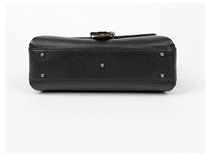 Gucci Borsa Tote a mano e a tracolla Interlocking Nero - vista 6
