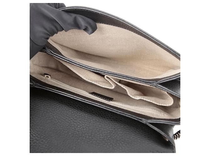 Gucci Borsa Tote a mano e a tracolla Interlocking Nero - vista 8