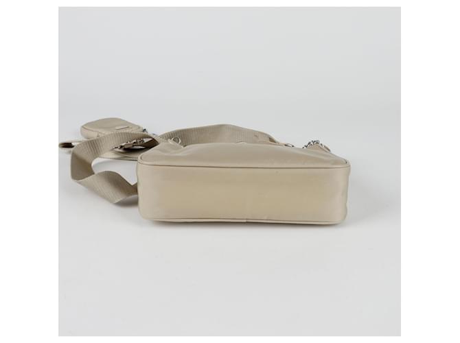 Prada Borsa a tracolla e spalla Re Edition Multi Hobo Marrone - vista 7