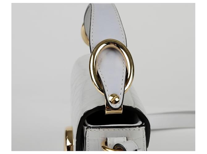 Chloé Mini Borsa a Tracolla Tote Grigio - vista 4