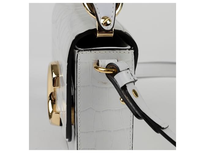 Chloé Mini Borsa a Tracolla Tote Grigio - vista 5