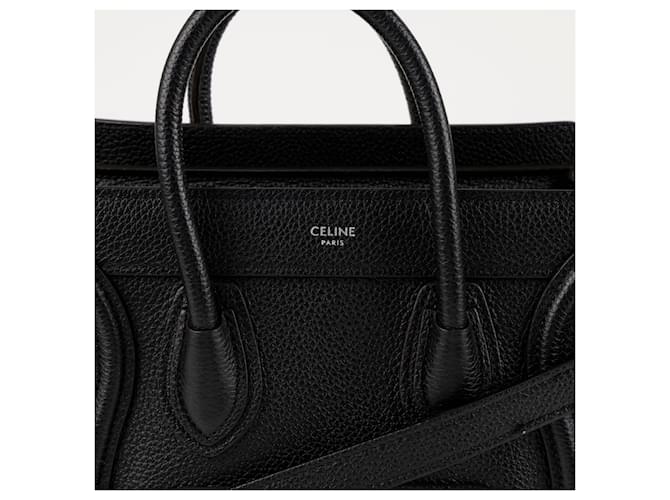 Céline Borsa a Tracolla Nano Nera Nero - vista 2