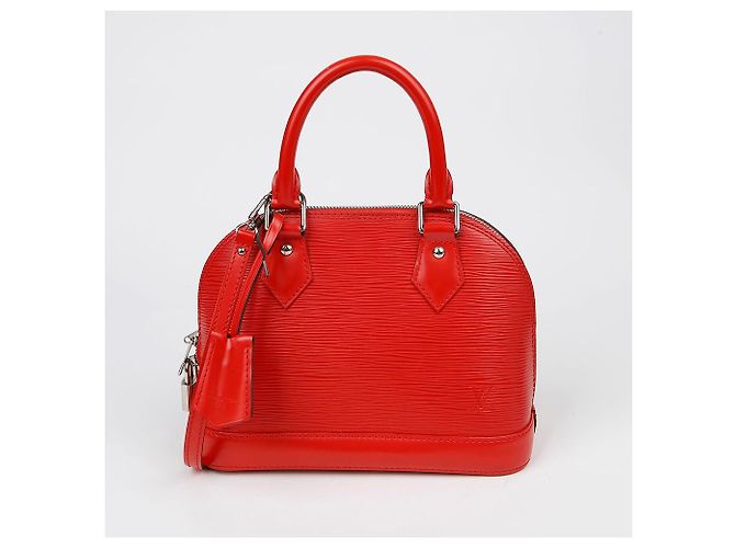 Louis Vuitton Borsa a Tracolla Alma Bb Tote Rosso - vista 2