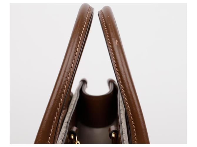 Gucci Borsa a spalla piccola Interlocking Marrone - vista 6