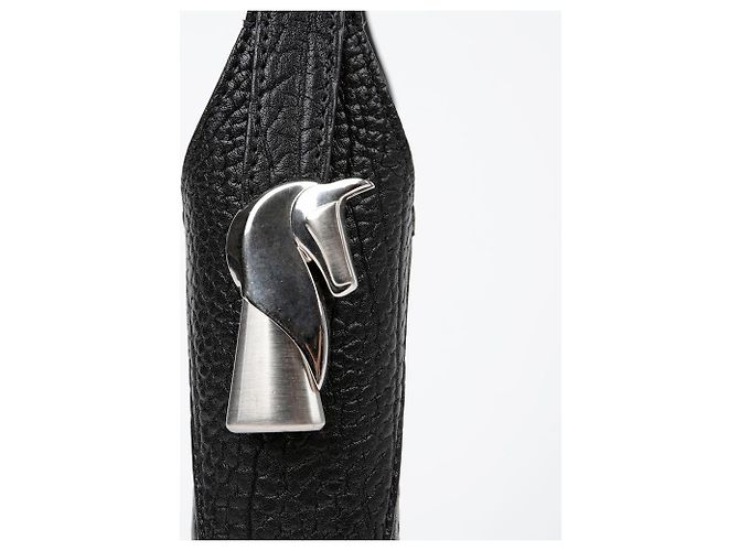 Burberry Borsa a tracolla piccola Chess Nero - vista 4