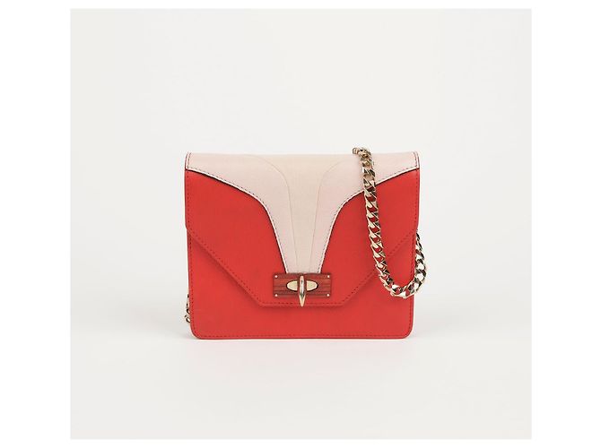 Givenchy Borsa a tracolla e crossbody Shark Evening Chain Rosso - vista 2