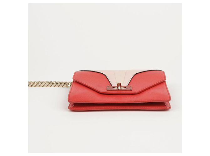 Givenchy Borsa a tracolla e crossbody Shark Evening Chain Rosso - vista 6