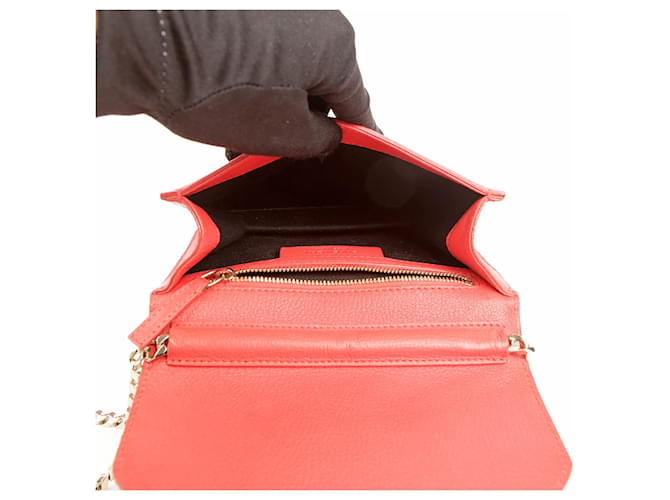 Givenchy Borsa a tracolla e crossbody Shark Evening Chain Rosso - vista 9