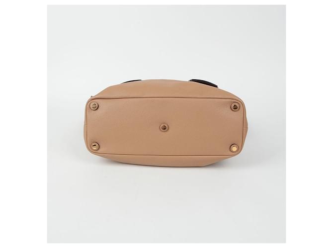 Chloé Borsa a spalla Tote Daria Medium Marrone - vista 9