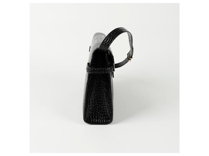 Saint Laurent Borsa a tracolla Manhattan Medium Nero - vista 6