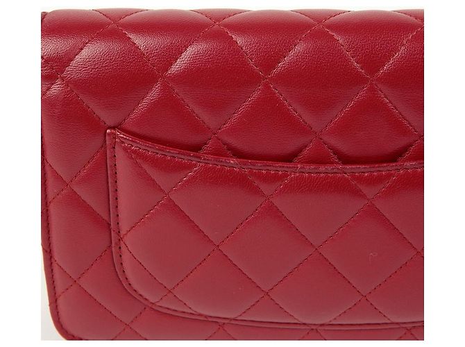 Chanel Borsa a tracolla Classic Woc Rosso - vista 4