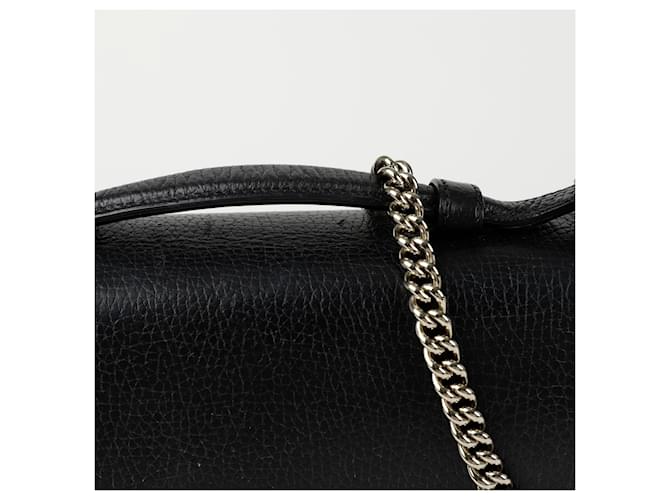Gucci Borsa Tote a mano e a tracolla Interlocking Nero - vista 3