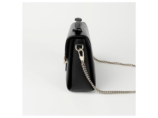 Gucci Borsa Tote a mano e a tracolla Interlocking Nero - vista 4