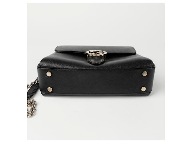 Gucci Borsa Tote a mano e a tracolla Interlocking Nero - vista 8