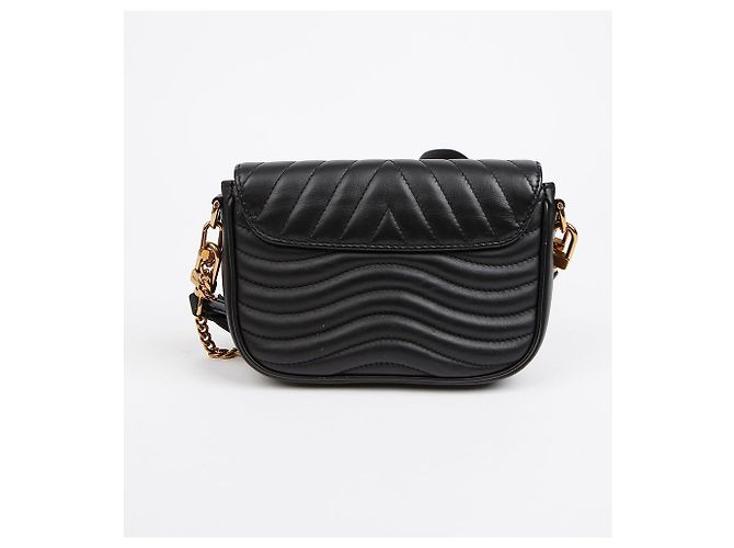 Louis Vuitton Borsa a tracolla Multi Pochette New Wave Nero - vista 3