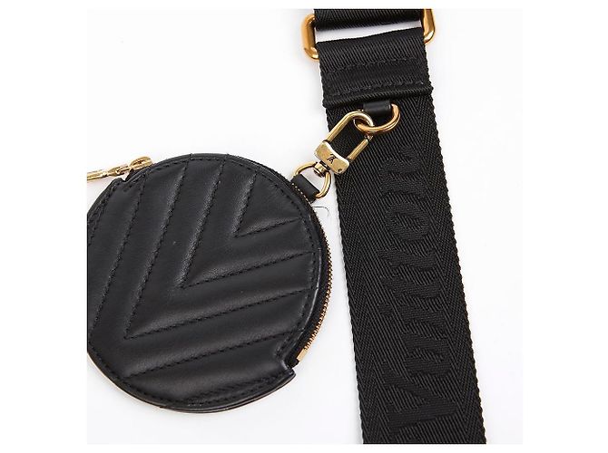 Louis Vuitton Borsa a tracolla Multi Pochette New Wave Nero - vista 5