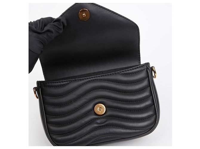 Louis Vuitton Borsa a tracolla Multi Pochette New Wave Nero - vista 8