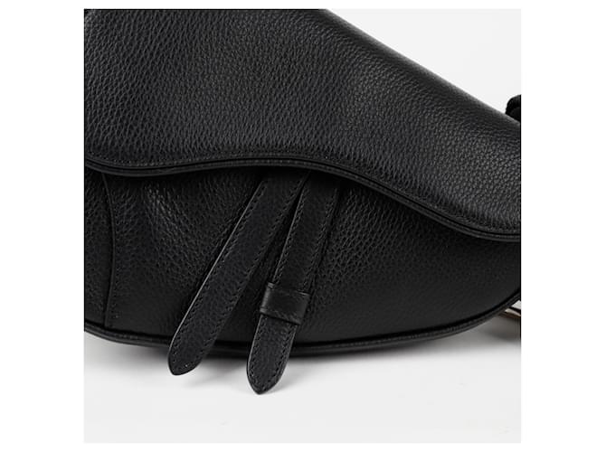 Dior Borsa a Tracolla Mini Saddle Nero - vista 2