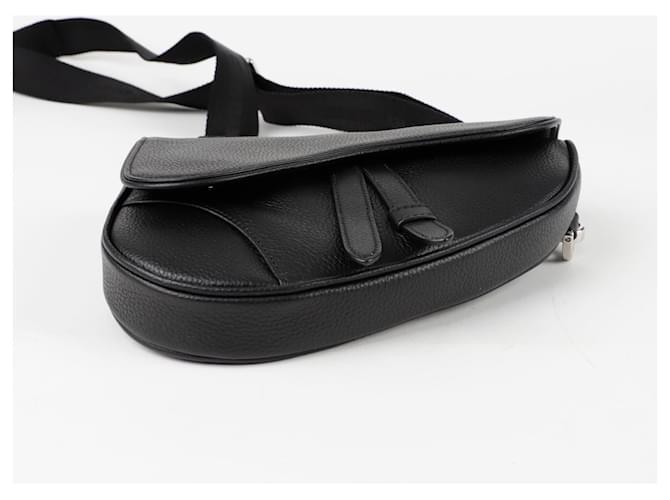 Dior Borsa a Tracolla Mini Saddle Nero - vista 5