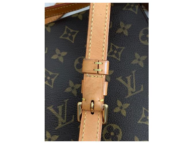 Salsa Borsa a tracolla Louis Vuitton Monogram Canvas Marrone - vista 13