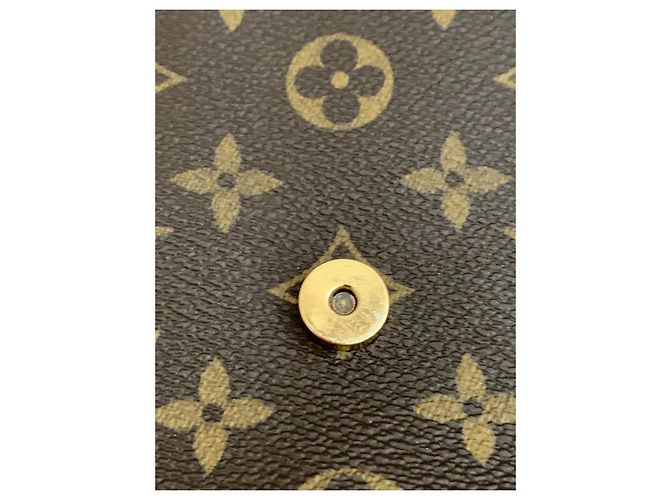 Salsa Borsa a tracolla Louis Vuitton Monogram Canvas Marrone - vista 15
