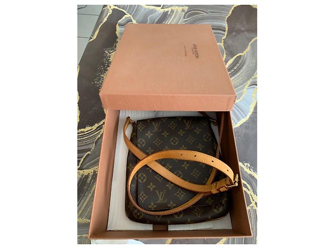 Salsa Borsa a tracolla Louis Vuitton Monogram Canvas Marrone - vista 17