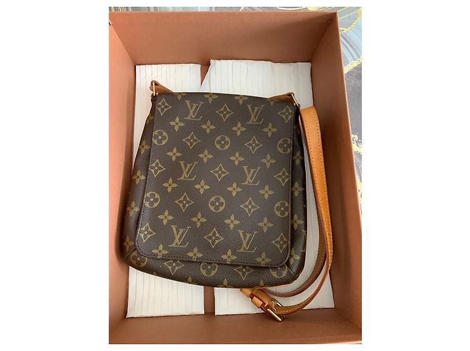 Salsa Borsa a tracolla Louis Vuitton Monogram Canvas Marrone - vista 2