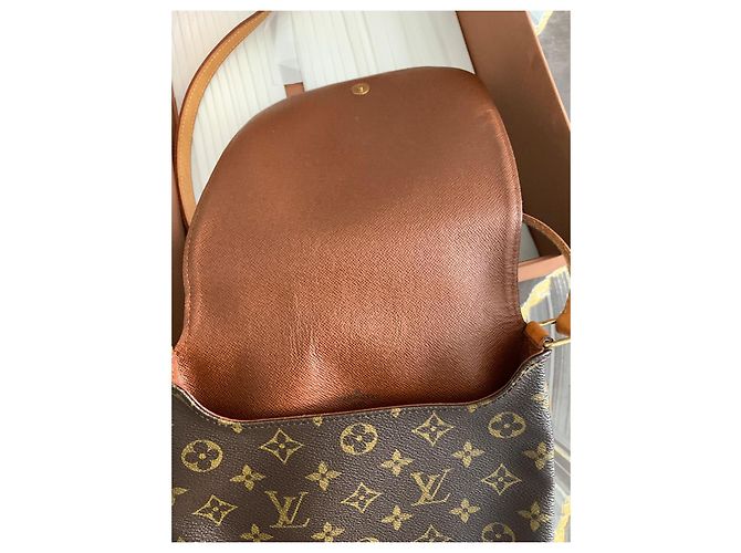 Salsa Borsa a tracolla Louis Vuitton Monogram Canvas Marrone - vista 4