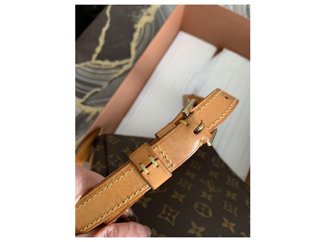 Salsa Borsa a tracolla Louis Vuitton Monogram Canvas Marrone - vista 5