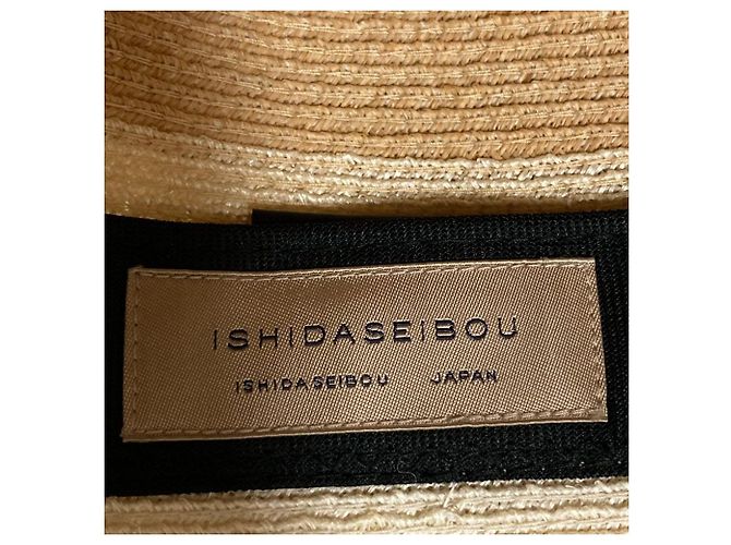 Autre Marque Ishidaseibou Raffia-Hut Beige - Ansicht 7