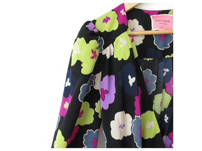 kate spade Floweprint Kleid Mehrfarben - Ansicht 5